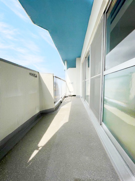 桂川ハイツ2号館 現地写真（バルコニー）