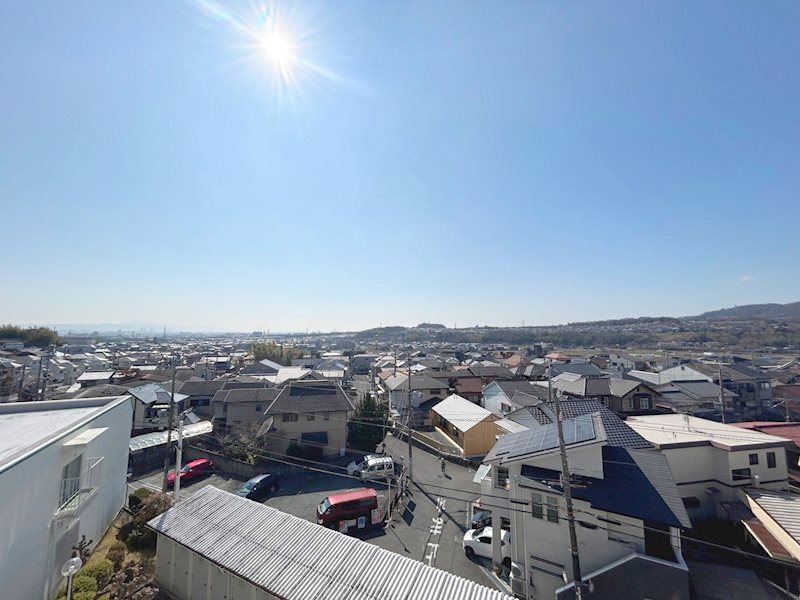 【CASA】イトーピア高槻松が丘B棟  眺望写真