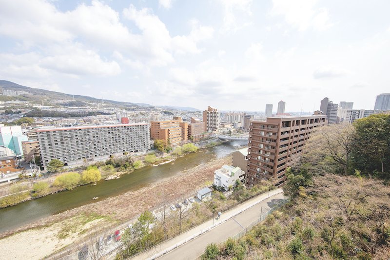 【CASA】ダイアパレス宝塚月見山 眺望写真