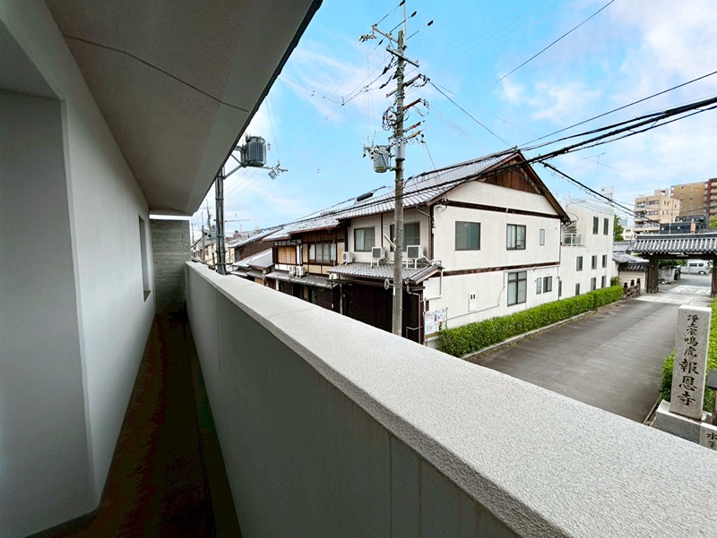 ライオンズ京都小川御所 現地写真（バルコニー）