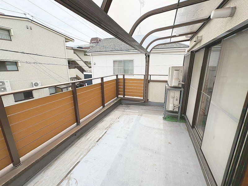 【CASA】宝塚市伊孑志3丁目 現地写真（バルコニー）