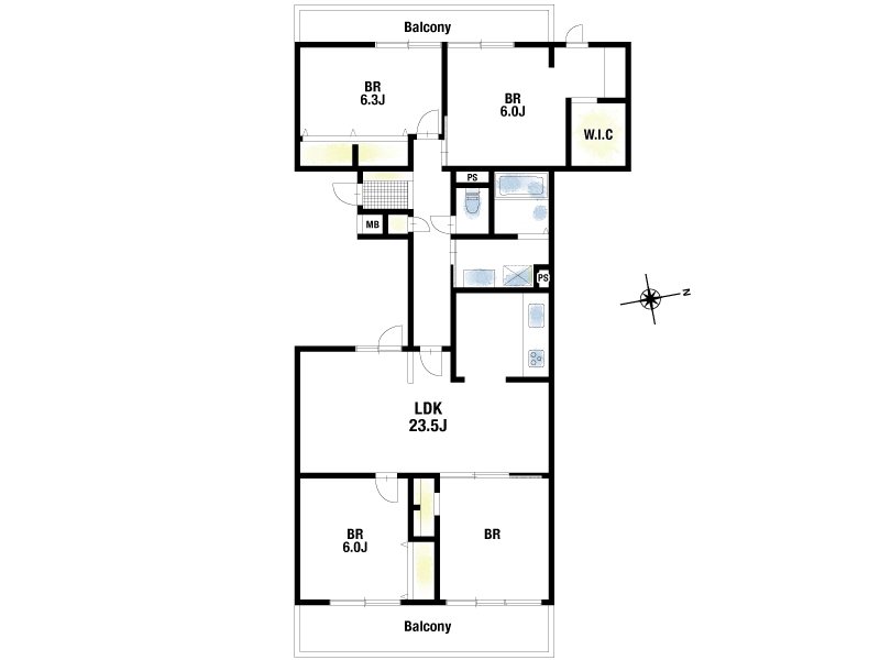 【CASA】宝梅アーバンライフ 間取図・土地図