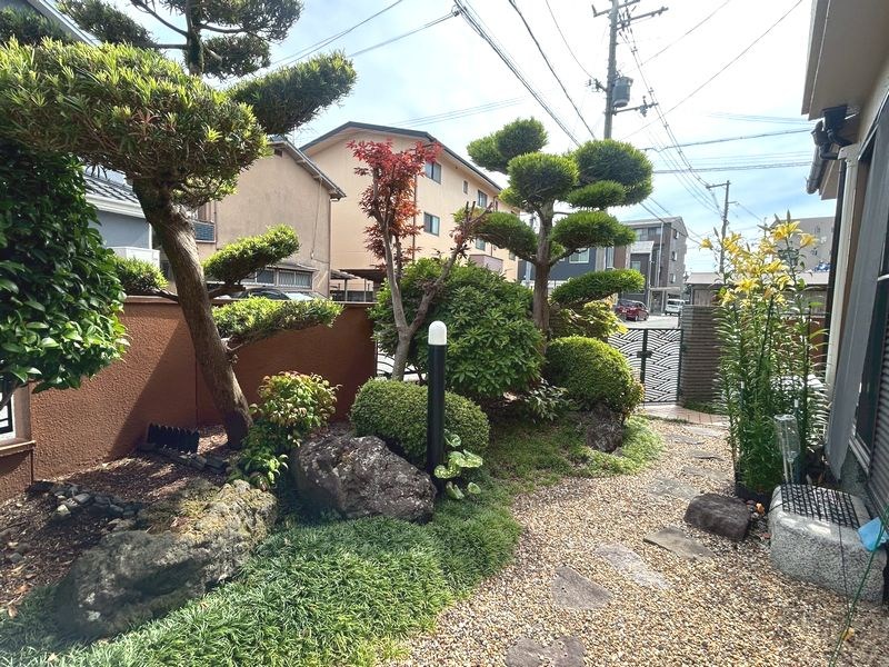 【CASA】高槻市氷室町2丁目 現地写真（庭）