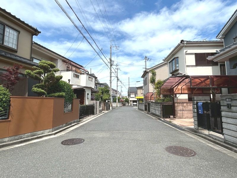 【CASA】高槻市氷室町2丁目 現地写真（前面道路含む現地写真）