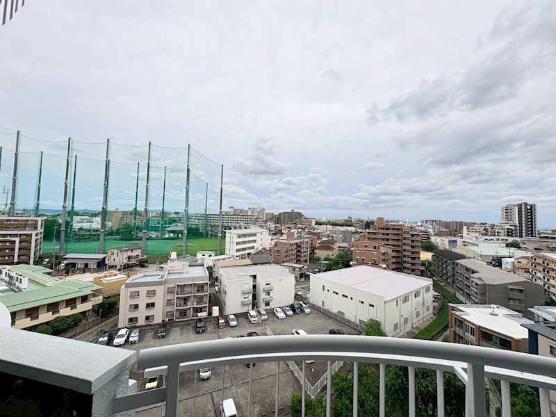 千里ロイヤルマンション 現地写真（バルコニー）
