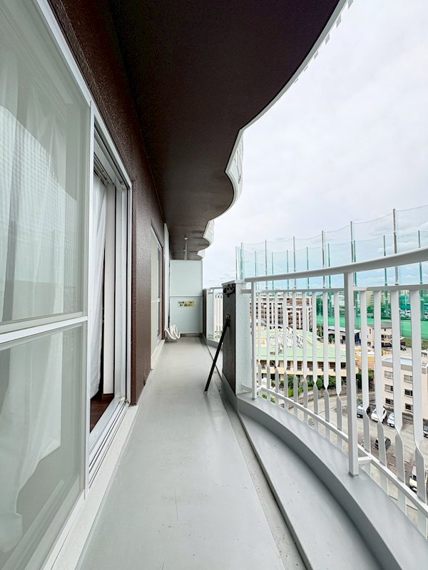 千里ロイヤルマンション 現地写真（バルコニー）