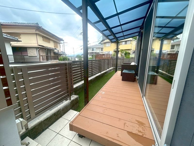 【CASA】 箕面市箕面3丁目 現地写真（バルコニー）
