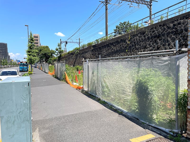 足立区千住関屋町土地 現地写真