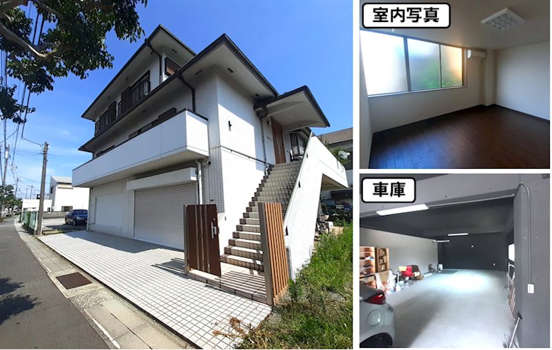 小田原市南鴨宮２丁目事務所兼住宅 間取図・土地図