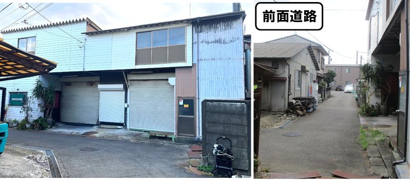 町田市忠生１丁目土地（古家付） 間取図・土地図