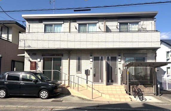 足柄上郡開成町吉田島アパート１棟 間取図・土地図