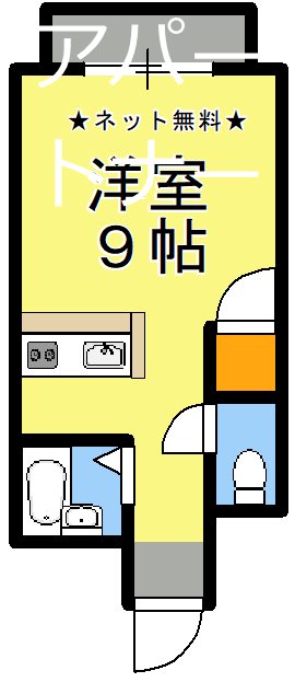 鹿児島県鹿児島市新屋敷町 間取図・土地図