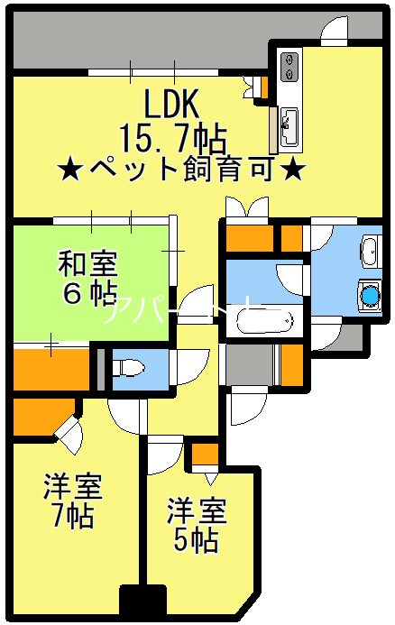鹿児島県鹿児島市南林寺町 間取図・土地図