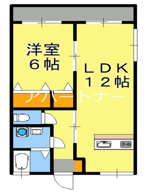 鹿児島県鹿児島市日之出町 間取図・土地図