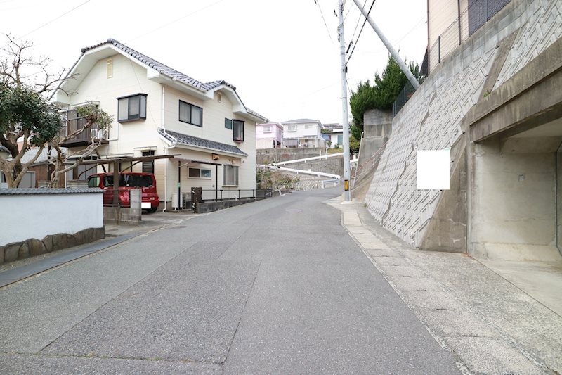 長府松小田中町 現地写真（前面道路含む現地写真）