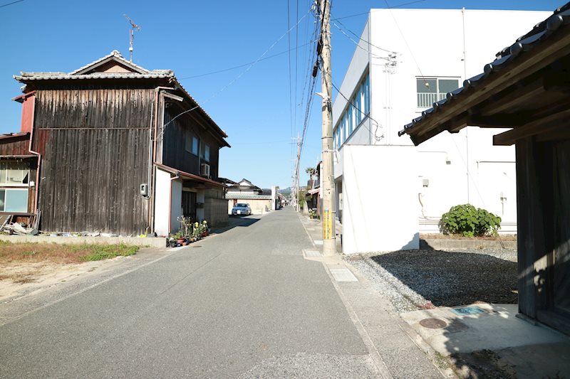 豊浦町大字小串 現地写真（前面道路含む現地写真）