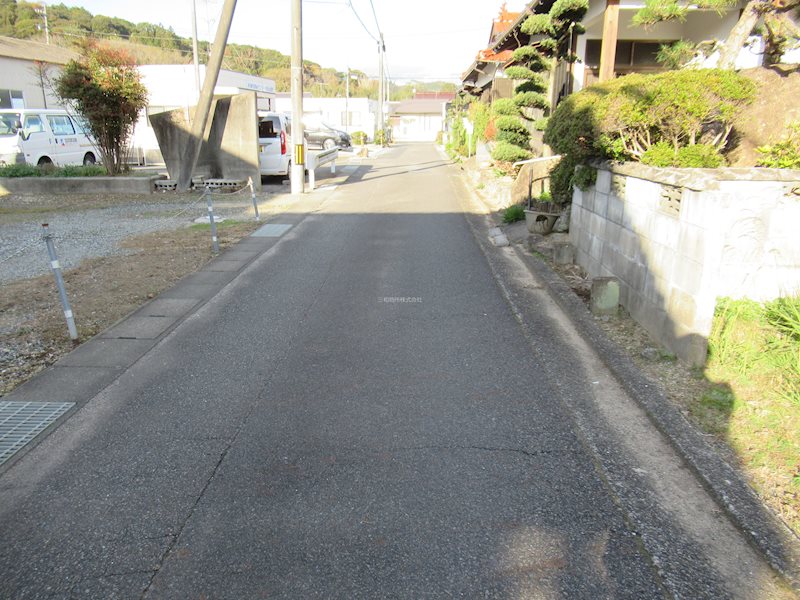 豊田町殿敷 現地写真（前面道路含む現地写真）