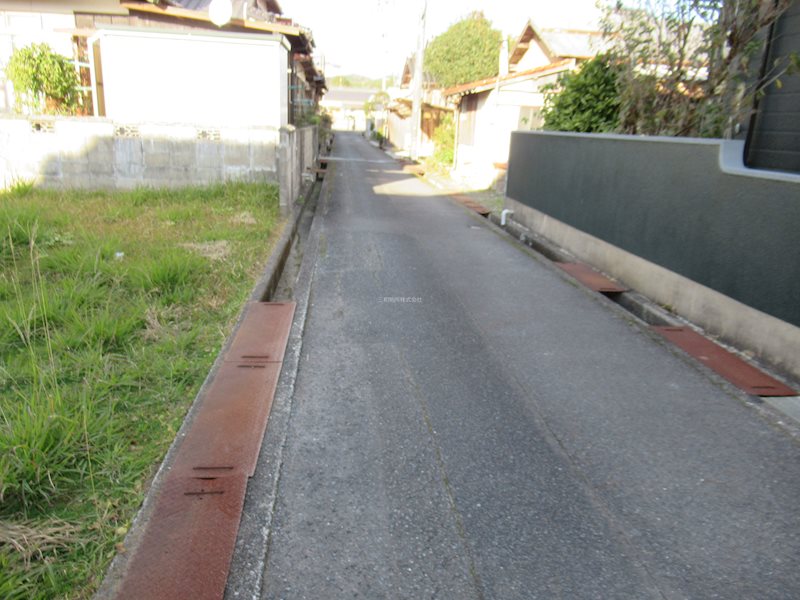 豊田町殿敷 現地写真（前面道路含む現地写真）