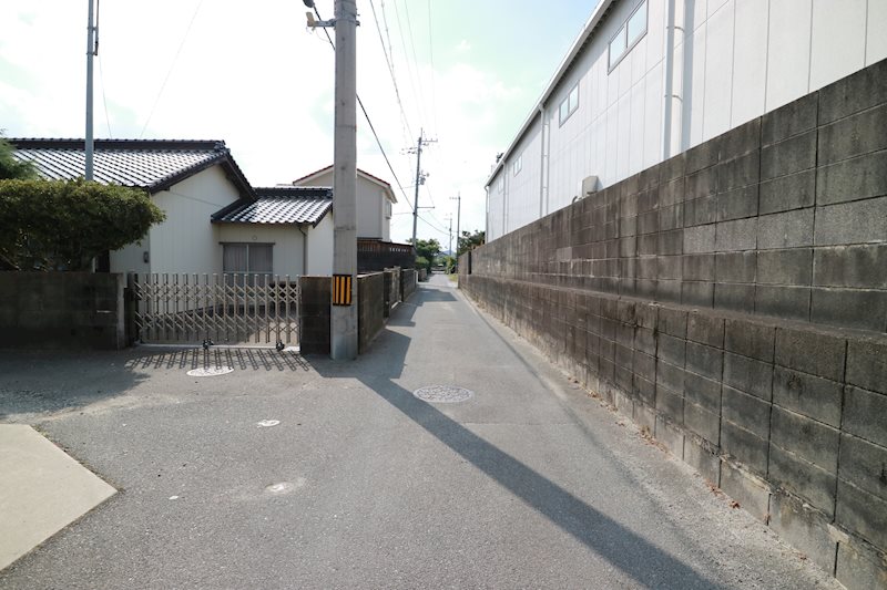 川棚四の浜 現地写真（前面道路含む現地写真）