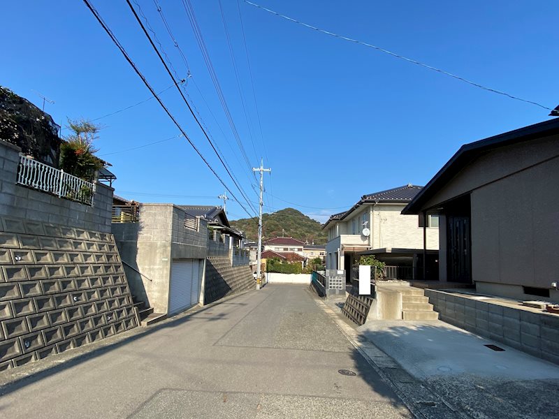 長府浜浦町 現地写真（前面道路含む現地写真）