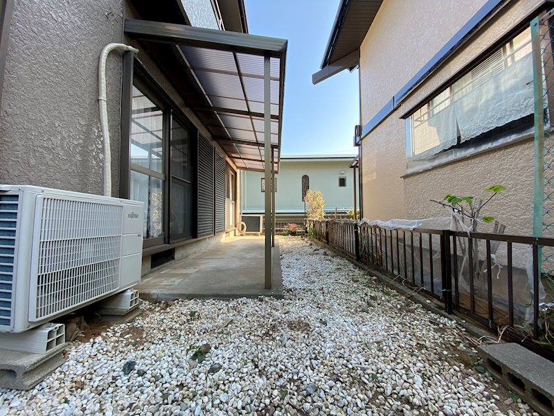 長府浜浦町 現地写真（庭）