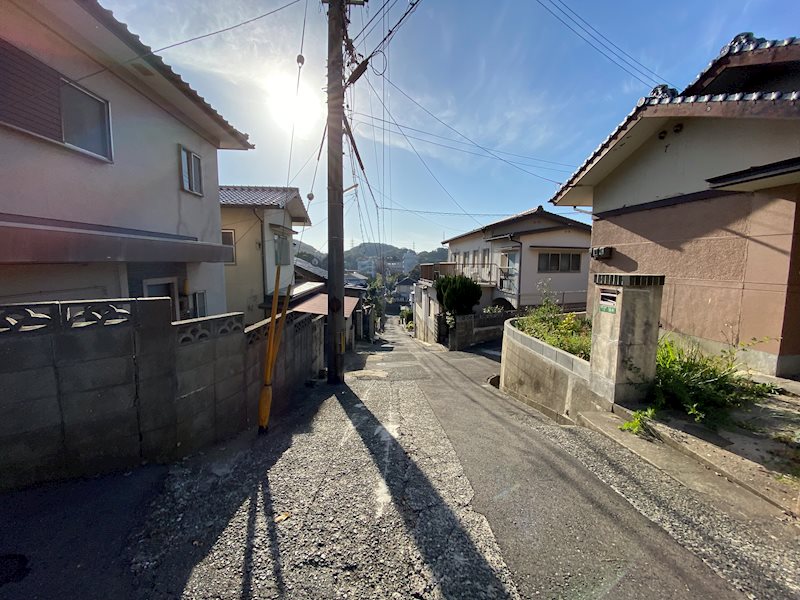 彦島江の浦町 現地写真（前面道路含む現地写真）
