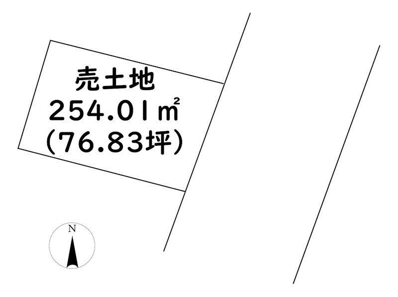清末中町 間取図・土地図