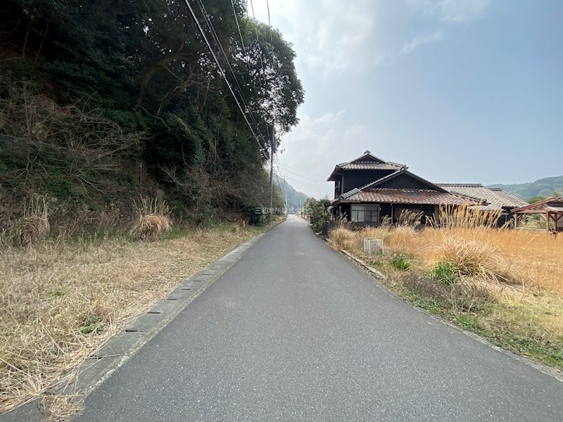 豊北町大字阿川 現地写真（前面道路含む現地写真）