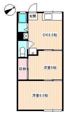 コーポすみみや 間取図・土地図