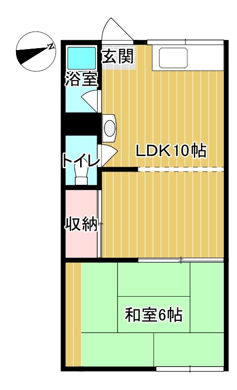 コーポすみみや 間取図・土地図