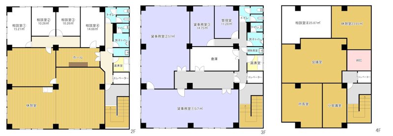 下関中央ビル 間取図・土地図