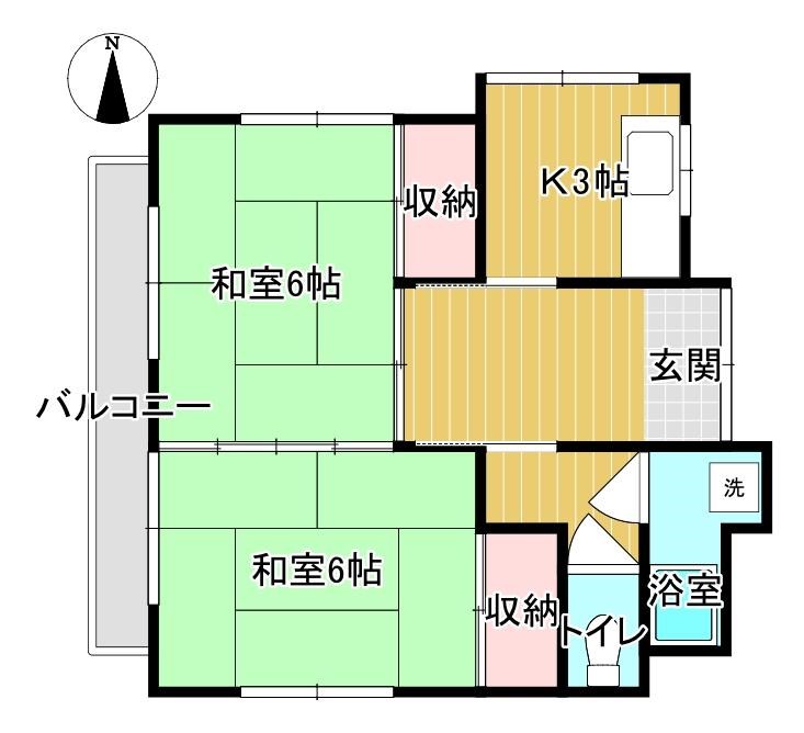 北九州市門司区片上町  間取図・土地図