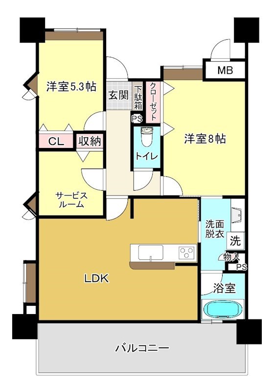 トラストネクサス新椋野Ⅱ 間取図・土地図
