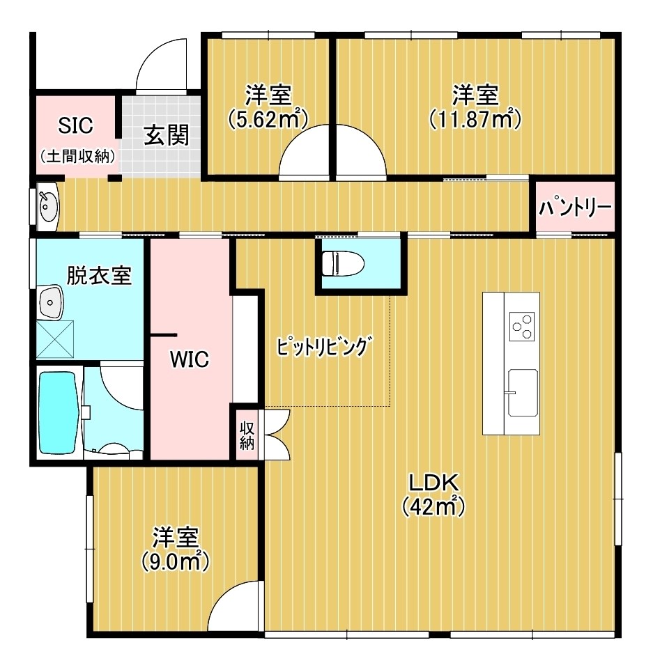 安岡ヒルズ 間取図・土地図