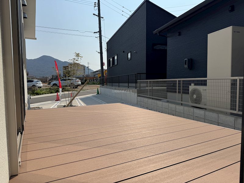 安岡町 現地写真（庭）