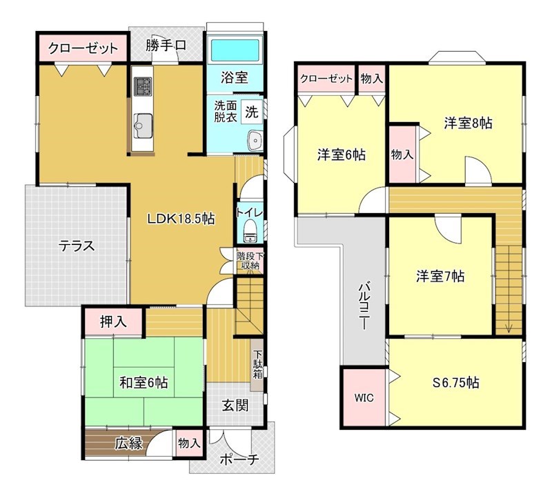 壇之浦町  間取図・土地図