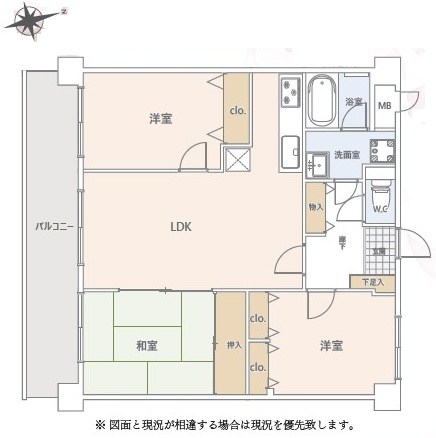 グランピア新宮 間取図・土地図