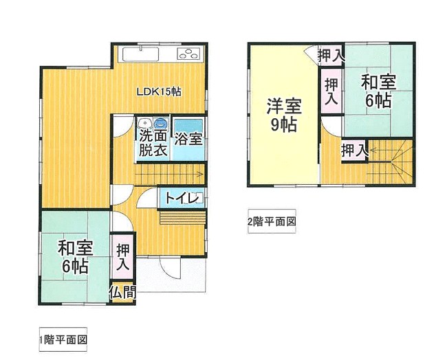 彦島塩浜町 間取図・土地図