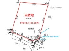 秋根上町 間取図・土地図