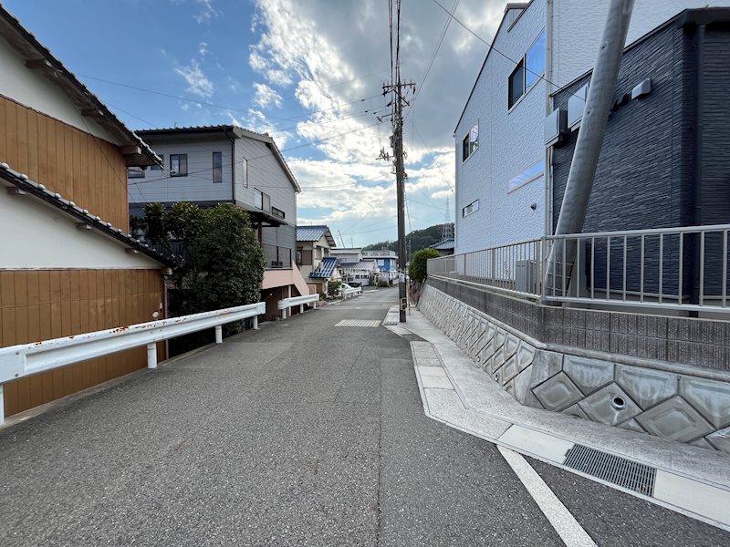 長府豊城町  現地写真（前面道路含む現地写真）