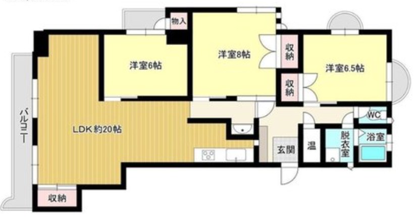 シンセリティ唐戸 間取図・土地図