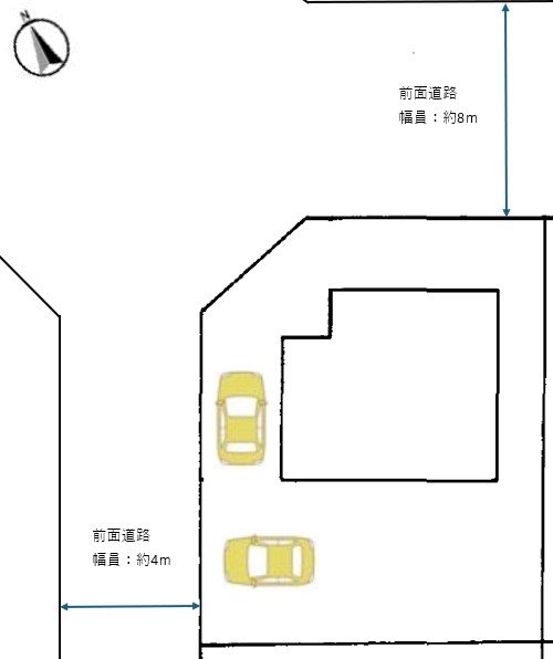 山陽小野田市柿の木坂 区画図