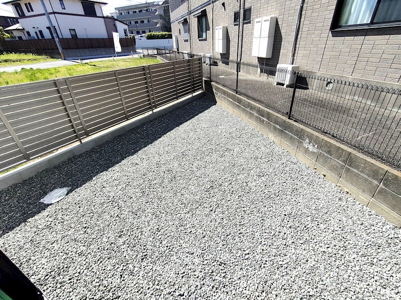 糟屋郡新宮町大字湊4期新築戸建て全2棟　2号棟 現地写真（庭）