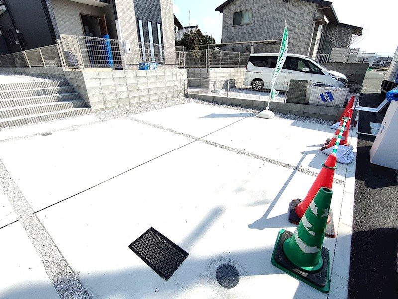 福津市宮司4丁目新築戸建て全4区画　3号地 現地写真（駐車場）
