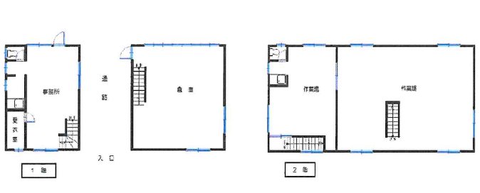 王司上町 間取図・土地図