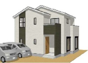 糟屋郡新宮町緑ヶ浜2丁目6期新築戸建て全1棟 完成予想図（外観）
