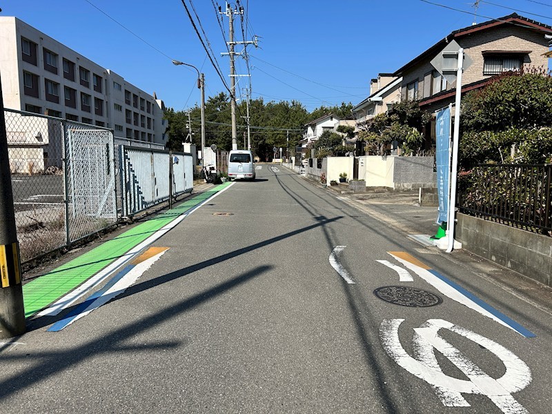 糟屋郡新宮町緑ヶ浜2丁目6期新築戸建て全1棟 現地写真（前面道路含む現地写真）