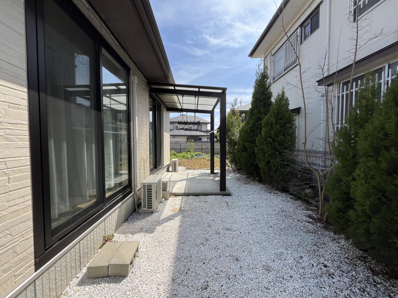 長府松小田本町【メーカーハウスのおうち】 現地写真（庭）