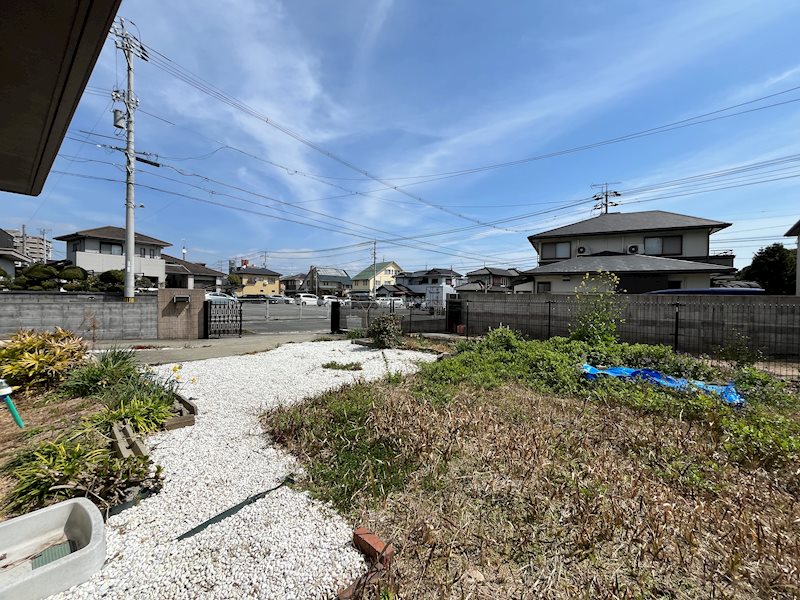 長府松小田本町【メーカーハウスのおうち】 現地写真（庭）