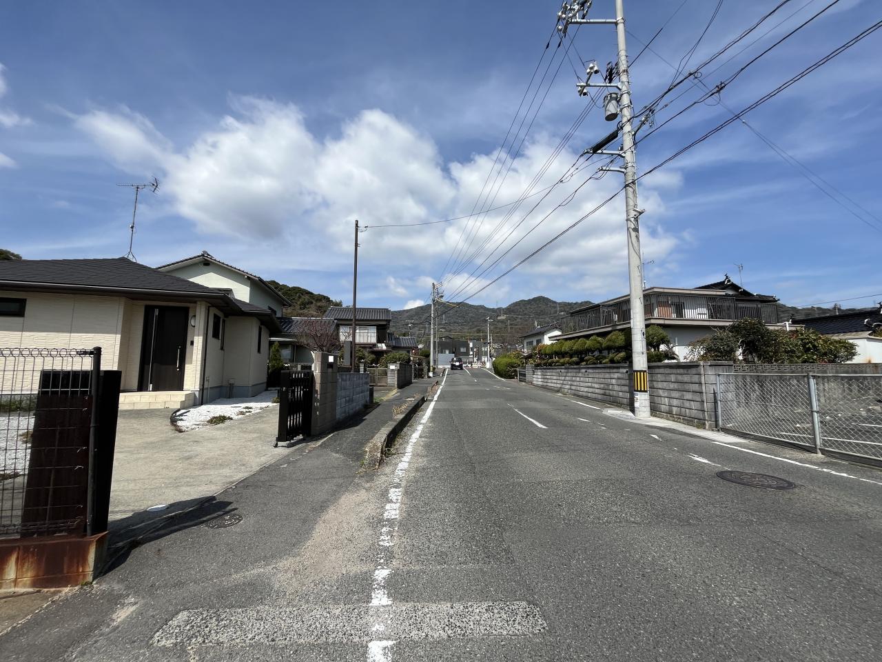 長府松小田本町【メーカーハウスのおうち】 現地写真（前面道路含む現地写真）